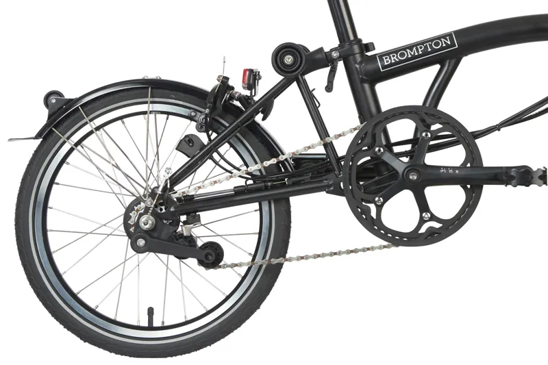 Brompton Electric C Line Explore Folding Bike 2023 in Black-4